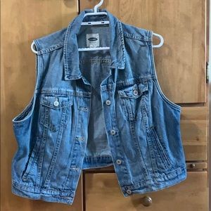 Denim vest